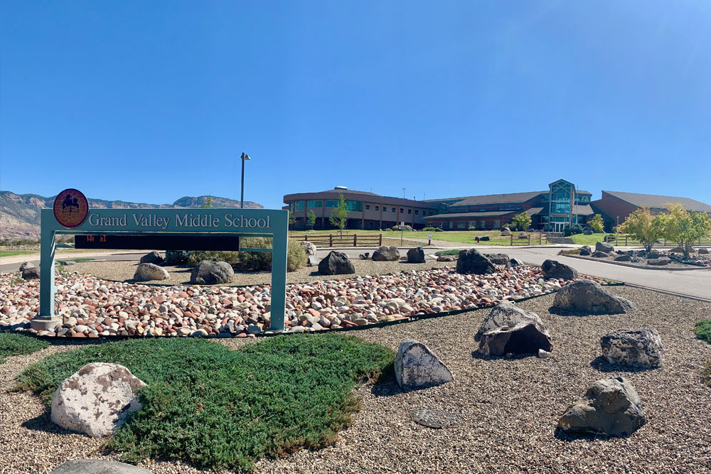 Grand Valley Middle School in Parachute Colorado